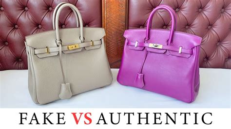 fake birkin vs real